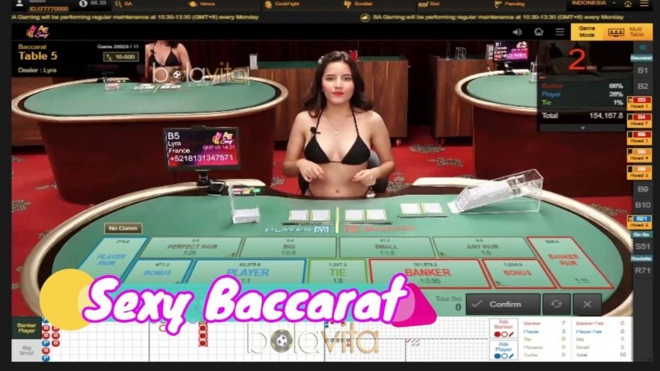 How to Play Sexy Baccarat