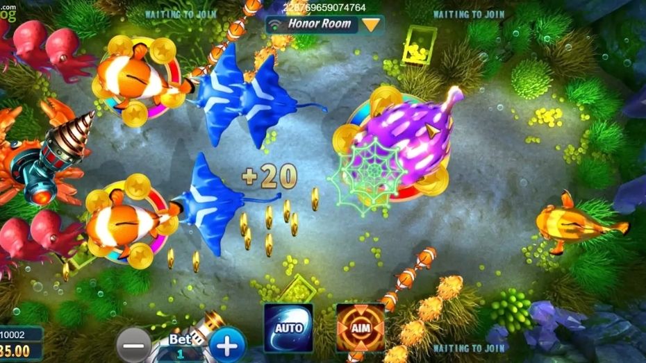 Game Features of Mega Fishing